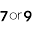 7or9 Icon