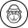 Macaco Branco Icon