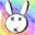 Psychedelic Bunnies Icon