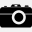 Matte Black Camera Icon
