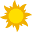 California Sun Icon