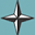 Blue Star Barbershop Icon
