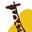 Giraffe Rolling Cane Icon