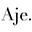 Aje Icon