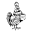 Rising Cock Coffee Icon