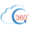 360 Degree Cloud Icon