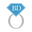 Blue Diamond Jeweler Icon