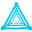 Blockchain Triangle Icon