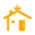 Golden Retrofit Icon