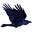 Blue Raven Icon