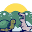 Turtle and Rabbit Icon