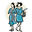 My Two Ladies Knitting Icon
